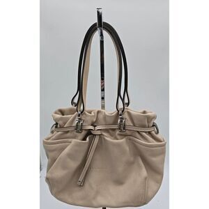 Coccinelle Cream Leather Handbag shoulder bag purse